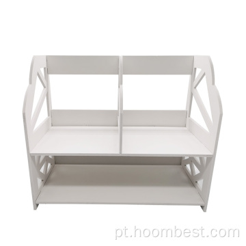 Organizadores de Mini Narrow Desk White Ladder